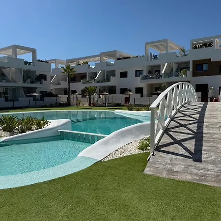 With Solarium In Laguna In Balcones In * Torrevieja